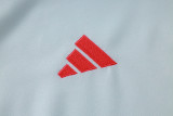 24-25 Spain Light blue Half Pull Tracksuit (半拉链)