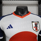 24-25 Japan White Blue Special Edition Player Version Soccer Jersey *红太阳