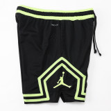 A2437 Jordan Green Black Casual Short Pants