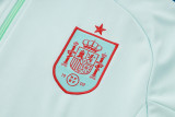 24-25 Spain Light green Jacket Tracksuit #A770