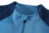 24-25 Club America Blue Jacket Tracksuit #01