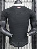 24-25 Man Utd Black Goalkeeper Player Version Soccer Jersey
