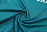 24-25 Portugal Dark Green Kids Half Pull Tracksuit (童装)(半拉链)