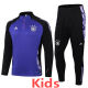 24-25 Germany Purple Kids Half Pull Tracksuit (童装)(半拉链)