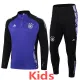 24-25 Germany Purple Kids Half Pull Tracksuit (童装)(半拉链)