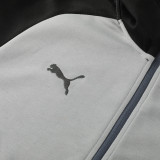 2024 PM01 Grey Hoodie Jacket Tracksuit (灰色)