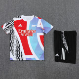 25-26 ARS White Training Short Suit