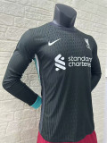 24-25 LIV Away Long Sleeve Player Version Soccer Jersey (长袖球员)