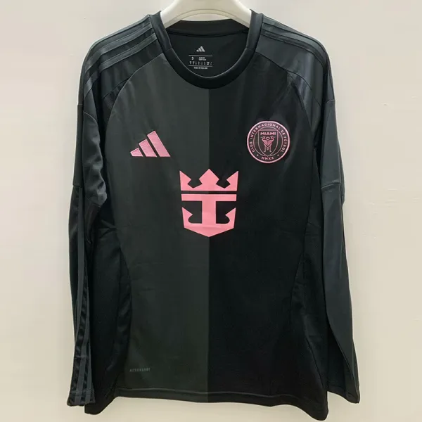 25-26 Inter Miami Away Long Sleeve Soccer Jersey (长袖)