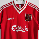 1995-1996 LIV Home Retro Soccer Jersey