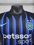 25-26 INT Blue Black Special Edition Player Version Soccer Jersey