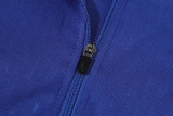 24-25 INT Fancy blue Half Pull Tracksuit (半拉链)