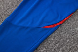 24-25 Spain Light blue Half Pull Tracksuit (半拉链)