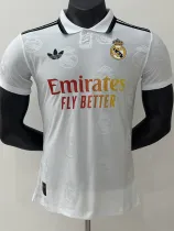 25-26 RMA White Casual Edition Player Version Training Shirts