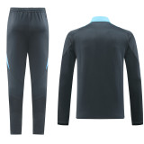 24-25 Argentina Dark gray Jacket Tracksuit #02(蓝领)