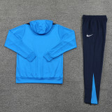 24-25 CHE Blue Hoodie Tracksuit (卫衣套装)