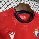 24-25 Osasuna Home Fans Soccer Jersey