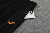 2024 JOM Black Half Pull Tracksuit #809(半拉链)