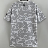 23-24 Inter Miami Grey White Joint Edition Fans Soccer Jersey (左袖带图案) 猿