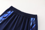 2024 AD Royal blue Half Pull Tracksuit #AB07 (半拉链)