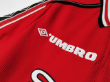 1998-1999 Man Utd Home Retro Soccer Jersey