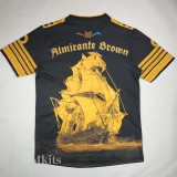 21-22 Almirante Brown Black Special Edition Soccer Jersey