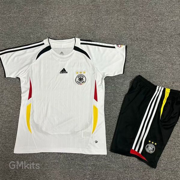 2006 Germany Home Kids Retro Soccer Jersey