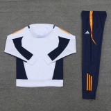 24-25 RMA White Hoodie Tracksuit (卫衣套装)