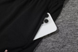 25-26 PSG Jordan Black Polo Tracksuit