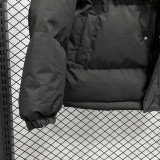 24-25 MF6 LN Black Hooded Cotton Coat #棉衣