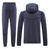 2024 Nk Grey Hoodie Jacket Tracksuit #NM07(灰色)