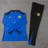 24-25 BAR Fancy blue Half Pull Tracksuit (半拉链)