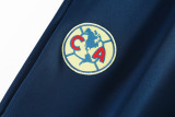 24-25 Club America Blue Jacket Tracksuit #01