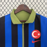 24-25 Turkey Green & Blue Double Sided Windbreaker (双面风衣)