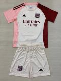 24-25 Lyon Third Kids Soccer Jersey