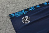 24-25 Napoli Black Blue Tank top and shorts suit