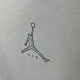 T127 Jordan White High Quality Casual T-Shirt
