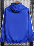 2024 New AD Blue Windbreaker
