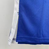 22-23 WARRIORS DURANT #35 Blue Top Quality Hot Pressing NBA Jersey (V领)