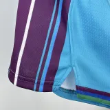 23-24 HORNETS Retro Blue Shorts Pants