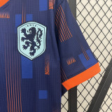 24-25 Netherlands Away Fans Soccer Jersey