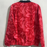 2024 Korea Red & Black Double Sided Windbreaker (双面风衣)