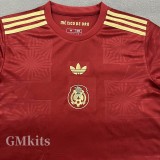 25-26 Mexico Special Edition Red Fans Soccer Jersey *三叶草