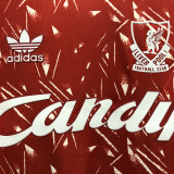 1989 LIV Home Long Sleeve Retro Soccer Jersey (长袖)