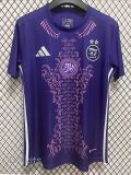 24-25 Algeria Purple Special Edition Fans Soccer Jersey