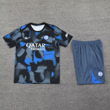 24-25 INT Gray blue Training Short Suit