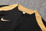 24-25 NK Black Half Pull Tracksuit (半拉链)