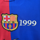 1999 BAR Home 100th Anniversary Version Long Sleeve Retro Soccer Jersey (长袖)