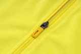 24-25 Flamengo Yellow Jacket Tracksuit #A720