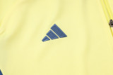 24-25 Ajax Light Yellow Jacket Tracksuit #A769